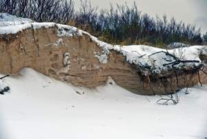 Seaside of Sventoji in winter - 9